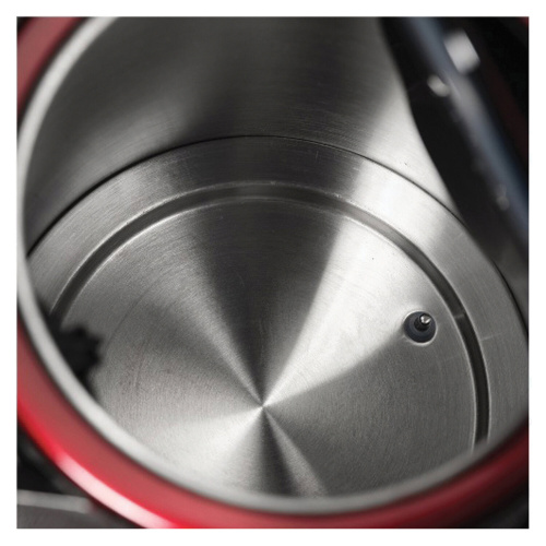 Чайник SCARLETT SC-EK21S78, 1,7 л, 2200 Вт, терморегулятор, сталь, бордовый фото 6
