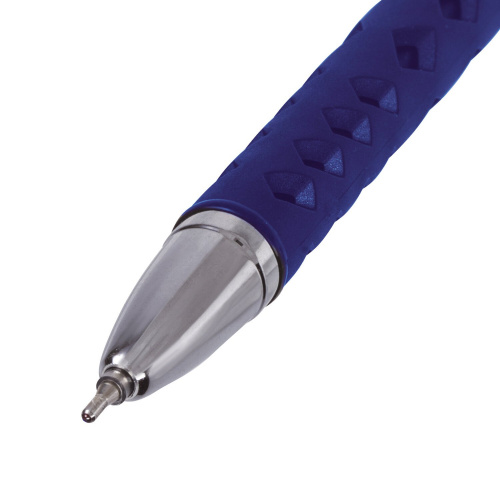 Ручка шариковая масляная BRAUBERG "Orient", линия письма 0,35 мм, синяя фото 6