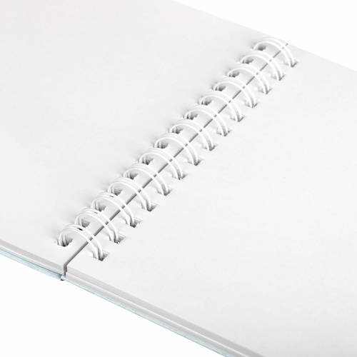 Скетчбук BRAUBERG ART DEBUT, белая бумага 120 г/м2 195х195 мм, 80 л., гребень, твердая обложка фото 8