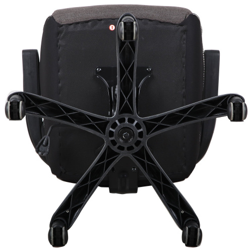 Кресло компьютерное BRABIX "Techno GM-002", ткань, черное/серое, вставки белые фото 5
