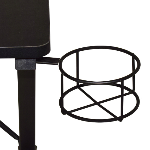 Стол на металлокаркасе BRABIX "TECH GT-002", 1000х635х750 мм, черный фото 4