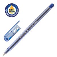 Ручка шариковая масляная PENSAN "My-Pen", корпус тонированный синий, линия письма 0,5 мм, синяя