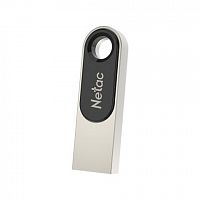 Флеш-диск 16 GB NETAC U278, USB 2.0, металлический корпус, серебристый/черный, NT03U278N-016G-20PN