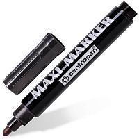 Маркер перманентный универсальный CENTROPEN "Maxi Marker", черный