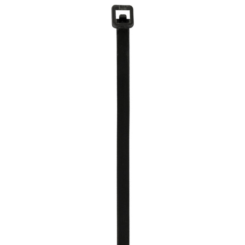 Стяжка SONNEN POWER LOCK, 3,6х200 мм, 100 шт., нейлоновая, сверхпрочная, черная фото 7
