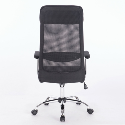 Кресло офисное BRABIX "Flight EX-540", хром, ткань, сетка, черное фото 7