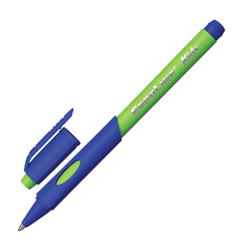 Ручка шариковая масляная ERICH KRAUSE "Ergoline Kids", синяя, узел 0,7 мм, линия 0,35 мм фото 6
