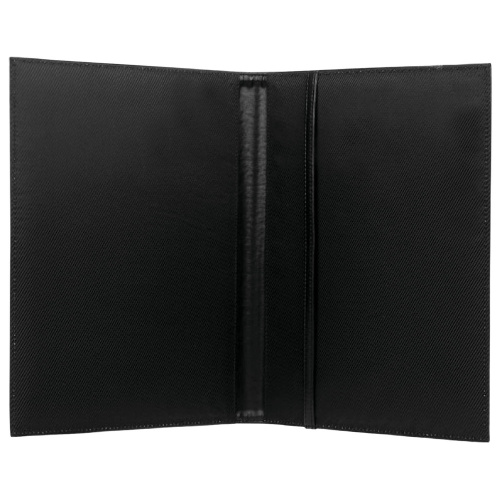 Папка адресная ALLIANCE, из натуральной кожи, А4, 32х25х1 см, черная, индивидуальная упаковка фото 8