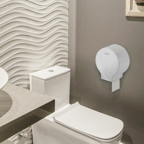 Диспенсер для туалетной бумаги LAIMA PROFESSIONAL ORIGINAL, малый, белый, ABS фото 6