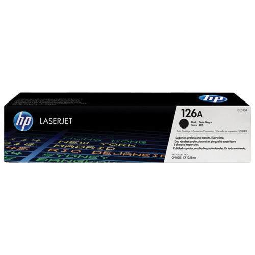 Картридж лазерный HP LaserJet CP1025/CP1025NW, черный, ориг., ресурс 1200 стр.