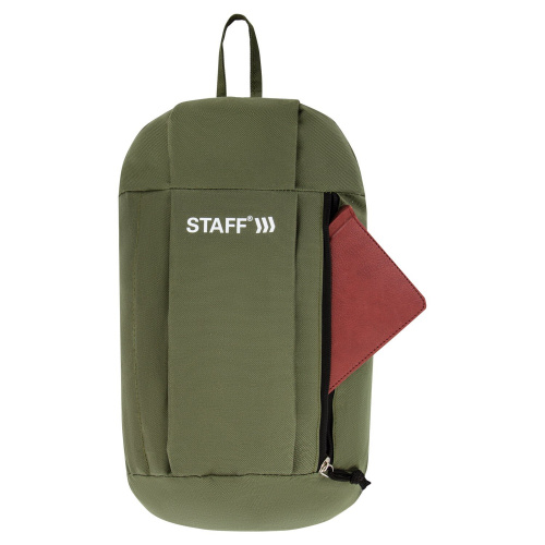 Рюкзак STAFF AIR, 40х23х16 см, компактный, хаки фото 3