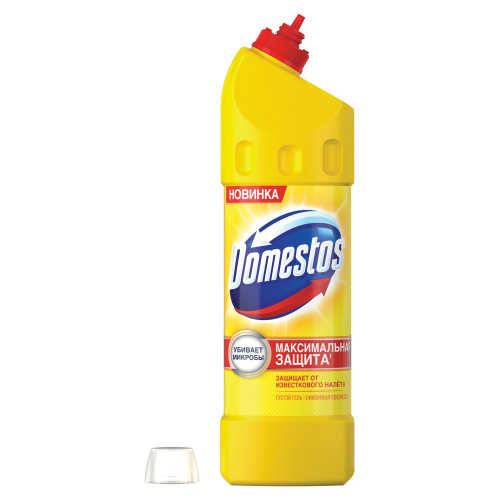 Чистящее средство для сантехники "Domestos" Лимонная свежесть 1 л фото 2