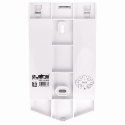Диспенсер для жидкого мыла LAIMA CLASSIC, наливной, сенсорный, 0,6 л, ABS-пластик, белый фото 7