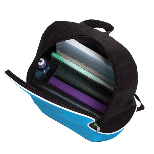 Рюкзак STAFF FLASH, 40х30х16 см, универсальный, сине-черный фото 4