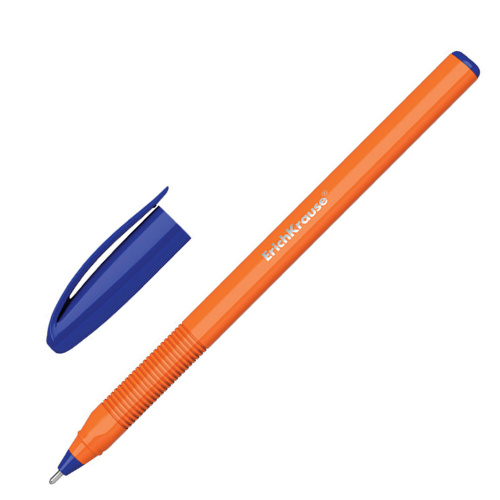 Ручка шариковая масляная ERICH KRAUSE "U-108 Orange" синяя, узел 1,0 мм, линия 0,3 мм фото 3