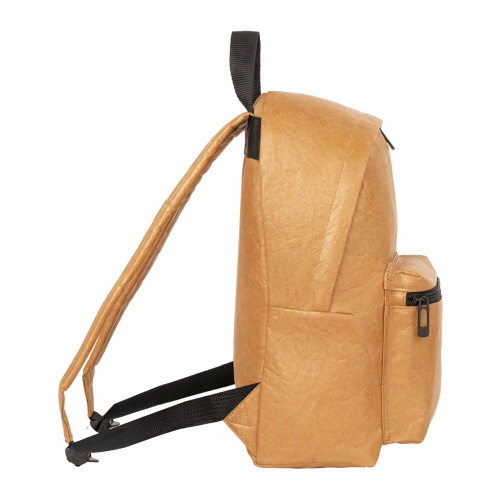 Рюкзак BRAUBERG TYVEK, 34х26х11 см, крафтовый с водонепроницаемым покрытием, песочный фото 8