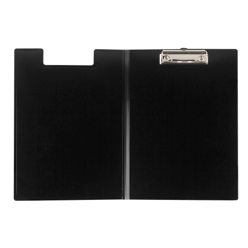 Папка-планшет BRAUBERG "Contract", А4, с прижимом и крышкой, пластиковая, черная, сверхпрочная фото 5
