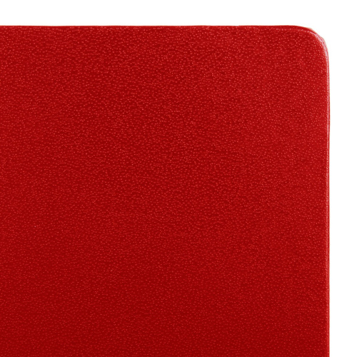 Блокнот А5 (138х213 мм), BRAUBERG ULTRA, балакрон, 80 г/м2, комбинированный блок, 100 л., красный фото 2