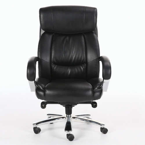 Кресло офисное BRABIX PREMIUM "Direct EX-580", хром, рециклированная кожа, черное фото 7
