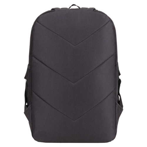 Рюкзак STAFF STRIKE, 45х27х12 см, универсальный, 3 кармана, черный с салатовыми деталями фото 4