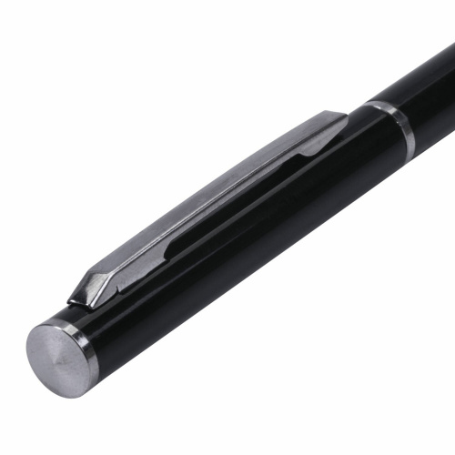 Ручка подарочная шариковая BRAUBERG "Delicate Black", корпус черный, линия письма 0,7 мм, синяя фото 4