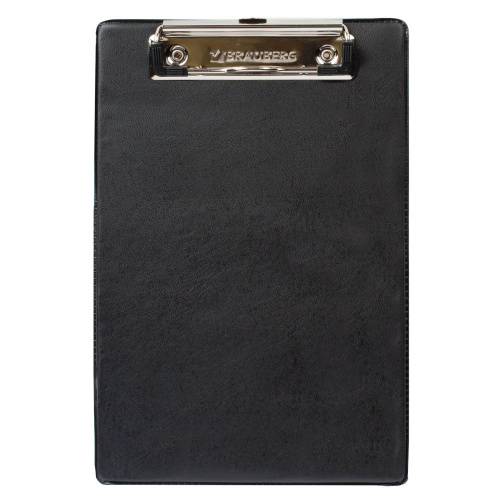 Доска-планшет BRAUBERG "NUMBER ONE ", А5,с прижимом, картон/ПВХ, черная фото 4