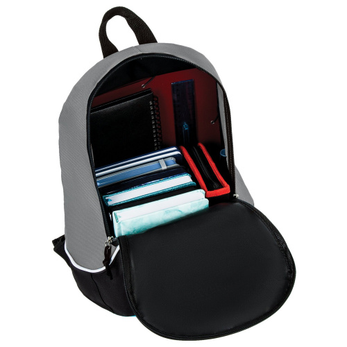 Рюкзак STAFF FLASH, 40х30х16 см, универсальный, черно-серый фото 5