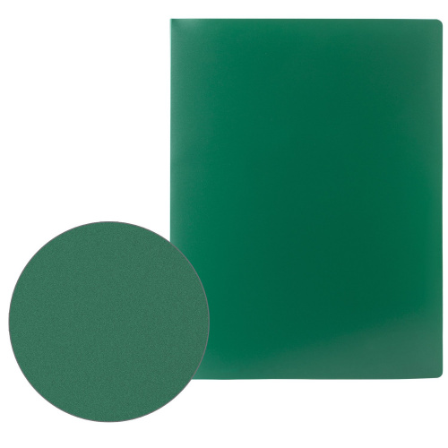 Папка на 2 кольцах STAFF, 21 мм, до 170 листов, 0,5 мм, зеленая фото 5