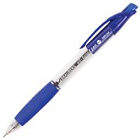 Ручка шариковая масляная автоматическая с грипом BRAUBERG "Jet", линия письма 0,35 мм, синяя