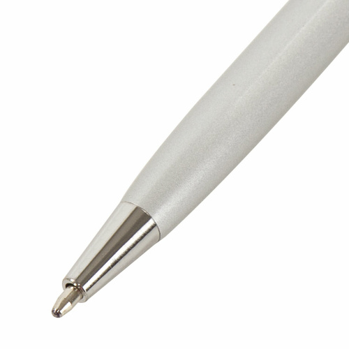 Ручка подарочная шариковая BRAUBERG "Delicate Silver", корпус серебристый, синяя фото 5