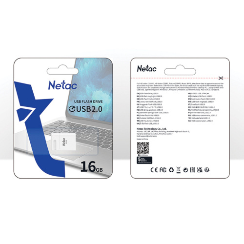 Флеш-диск 16 GB NETAC U116, USB 2.0, белый, NT03U116N-016G-20WH фото 6