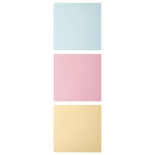 Блок самоклеящийся (стикеры) BRAUBERG, пастельный, 76х76 мм, 3 цвета х 50 листов фото 2
