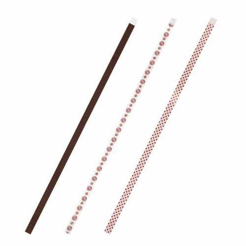 Закладки-ляссе фактурные для книг ПИФАГОР "Шоколад", А4, 38 см, клейкий край, 3 ленты фото 6