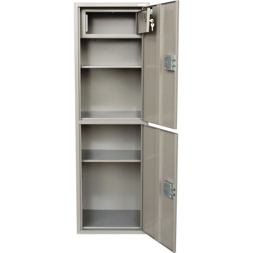 Шкаф металлический для документов BRABIX "KBS-032Т", 1503х470х390 мм, 37 кг, трейзер, сварной фото 5
