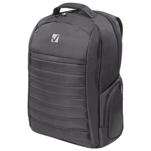 Рюкзак для школы и офиса BRAUBERG "Patrol", 20 л, размер 47х30х13 см, ткань, черный