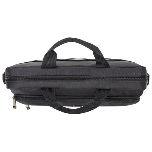 Сумка-портфель BRAUBERG "Protect", 30х40х7 см, с отделением для ноутбука 15,6", 2 отделения, черная фото 6