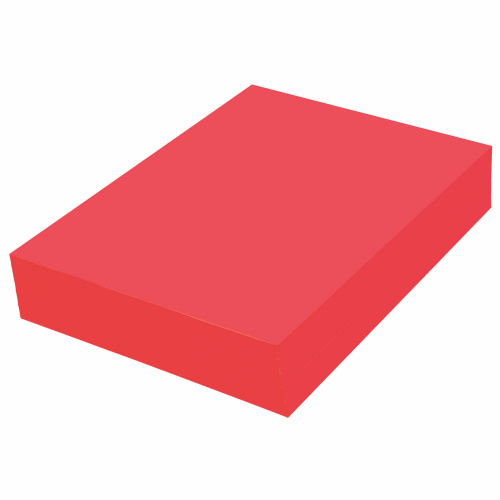 Бумага цветная DOUBLE A, А4, 80 г/м2, 500 л., интенсив, красная фото 6