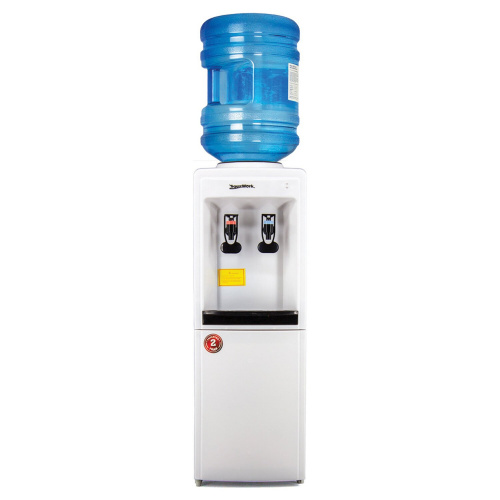 Кулер-водонагреватель AQUA WORK 0.7-LK/B, напольный, 2 крана, белый, без охлаждения фото 5