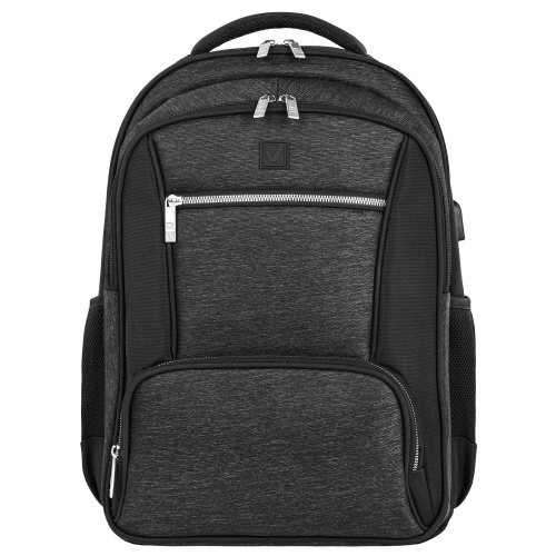 Рюкзак BRAUBERG URBAN, 46х30х18 см, универсальный, с отделением для ноутбука, серый/черный фото 7