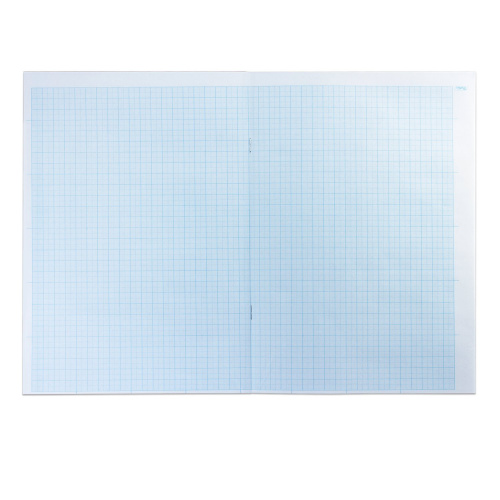 Бумага масштабно-координатная HATBER, А3, 295х420 мм, голубая, на скобе, 8 л. фото 2