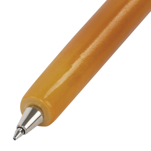 Ручка фигурная "ПОНЧИКИ", СИНЯЯ, 4 дизайна ассорти, линия письма 0,5 мм, дисплей, BRAUBERG, 142759 фото 4