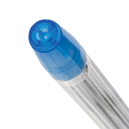 Ручка шариковая масляная с грипом BRAUBERG "i-Rite GT SKY", голубые детали, узел 0,4 мм, синяя фото 6