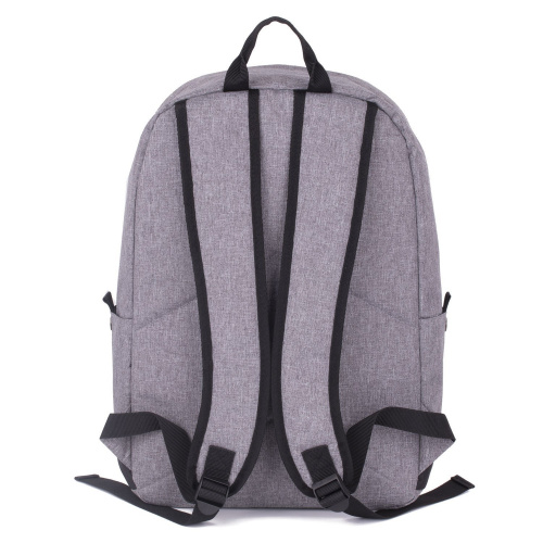 Рюкзак BRAUBERG "Grey Melange", 43х30х17 см, универсальный, сити-формат, , с защитой от влаги фото 9