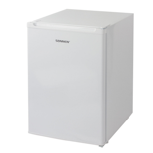 Холодильник SONNEN DF-1-08, 47х45х70 см, однокамерный, объем 76 л, морозильная камера 10 л, белый фото 2