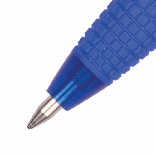 Ручка шариковая масляная с грипом PILOT "Super Grip G", линия письма 0,22 мм, синяя фото 3