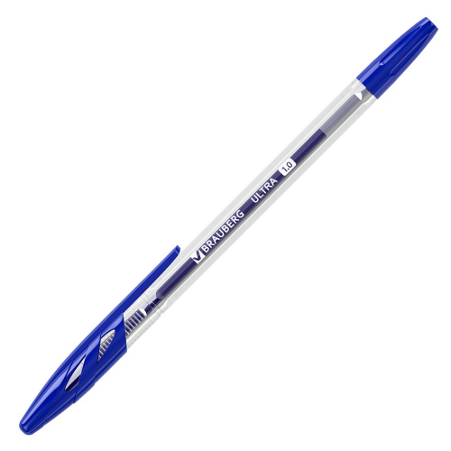 Ручка шариковая BRAUBERG "ULTRA", синяя фото 7