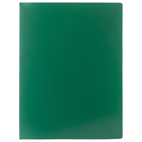 Папка на 2 кольцах STAFF, 21 мм, до 170 листов, 0,5 мм, зеленая фото 8