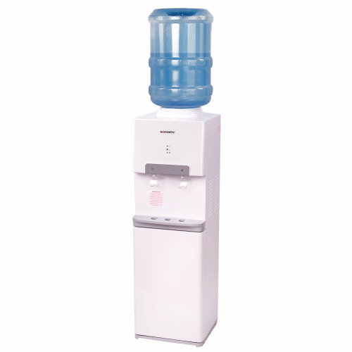 Кулер для воды SONNEN FSE-02M, напольный, нагрев/охлаждение электронное, 2 крана, белый фото 6