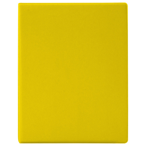 Тетрадь на кольцах BRAUBERG, А5, 180х220 мм, 80 л., обложка ПВХ, клетка, желтый фото 2