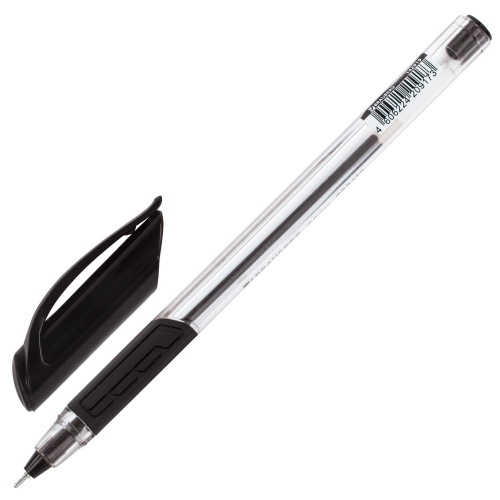 Ручка шариковая масляная BRAUBERG "Extra Glide GT", трехгранная, линия письма 0,35 мм, черная фото 2